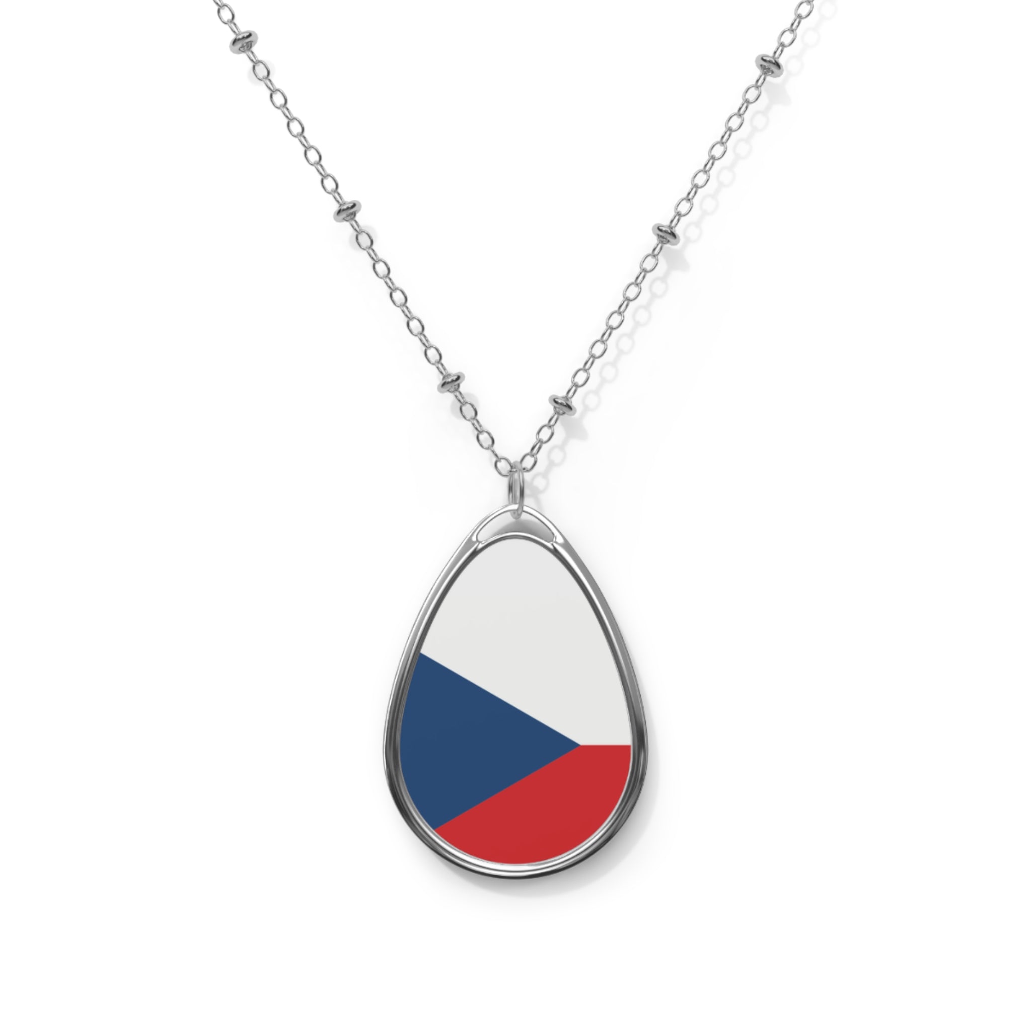 Czechia Oval Necklace