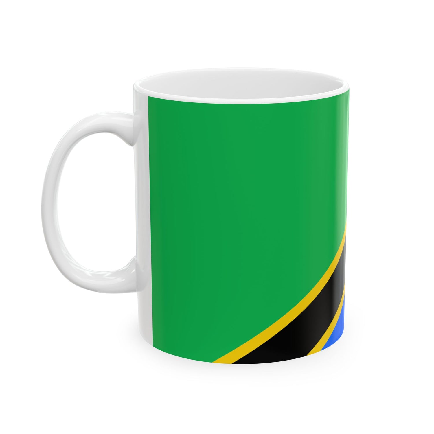 Tanzania Flag Coffee Tea Mug 11oz 15oz | Rep Ya Flag Ceramic Mug