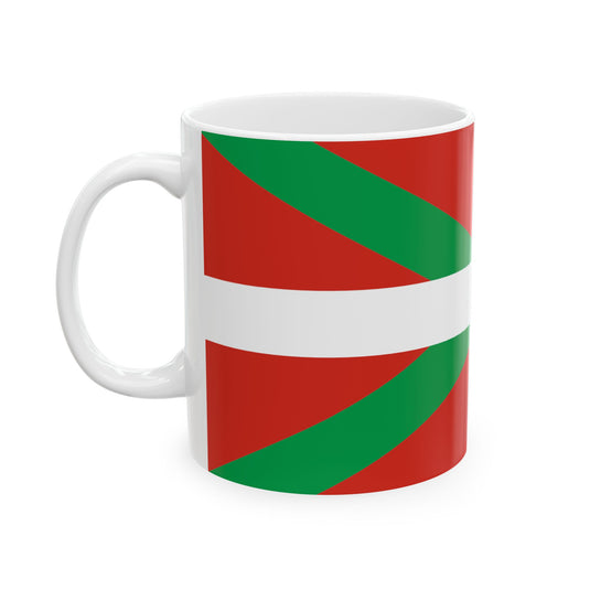 Basque Ikurriña Flag Coffee Mug 11oz & 15oz | Rep Ya Flag - Rep Ya Flag