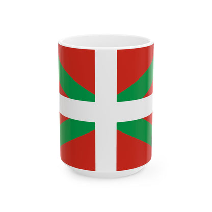Basque Ikurriña Flag Coffee Mug 11oz & 15oz | Rep Ya Flag