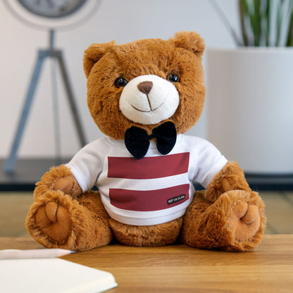 Latvia Flag Teddy Bear | Latvian Heritage Plush Gift | Rep Ya Flag