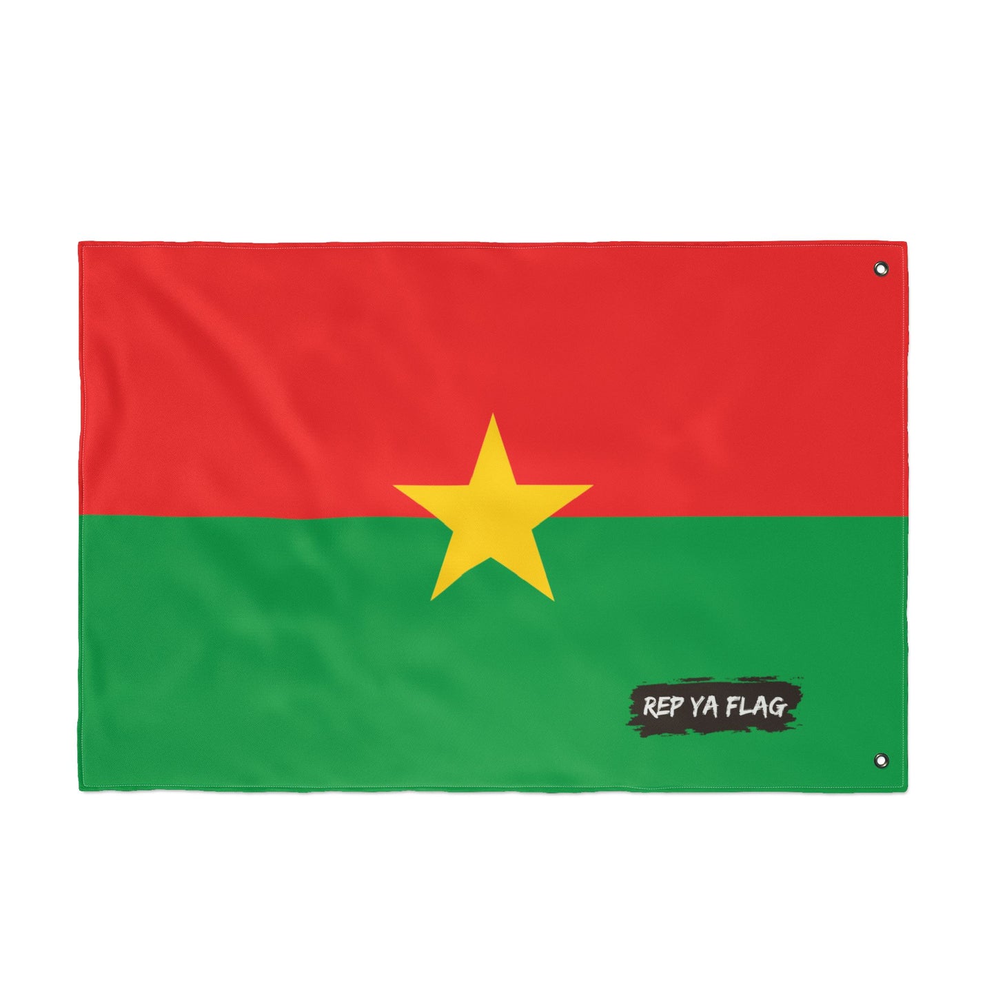 Burkina Faso Flag Garden Banner | Double Sided Outdoor Flag | Rep Ya Flag