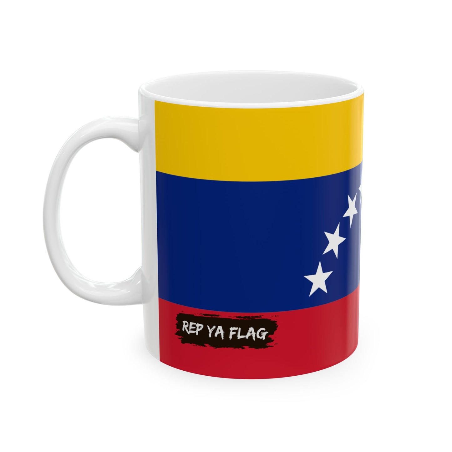 Venezuela Flag Coffee Tea Mug 11oz 15oz | Rep Ya Flag Ceramic Mug