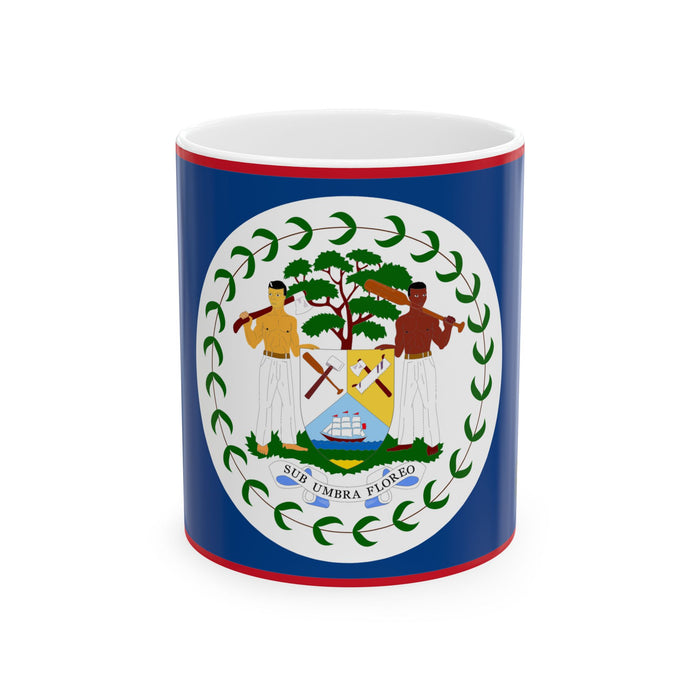 Belize Flag Coffee Mug – Belizean Pride Ceramic 11oz & 15oz