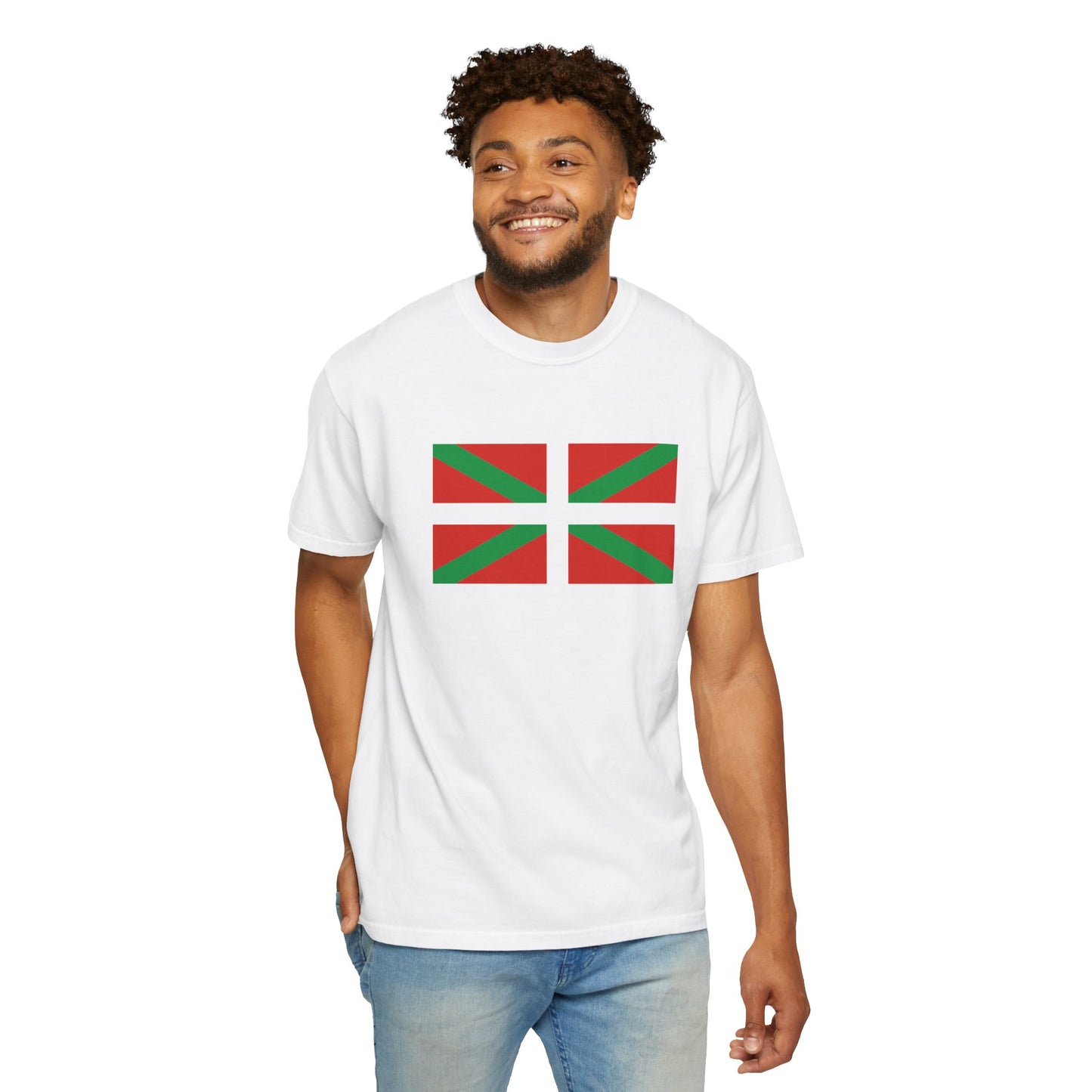 Basque Flag T Shirt | Basque Heritage Shirt S–4XL | Rep Ya Flag