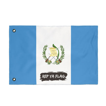 Guatemala Flag Garden Banner | Double Sided Outdoor Flag | Rep Ya Flag