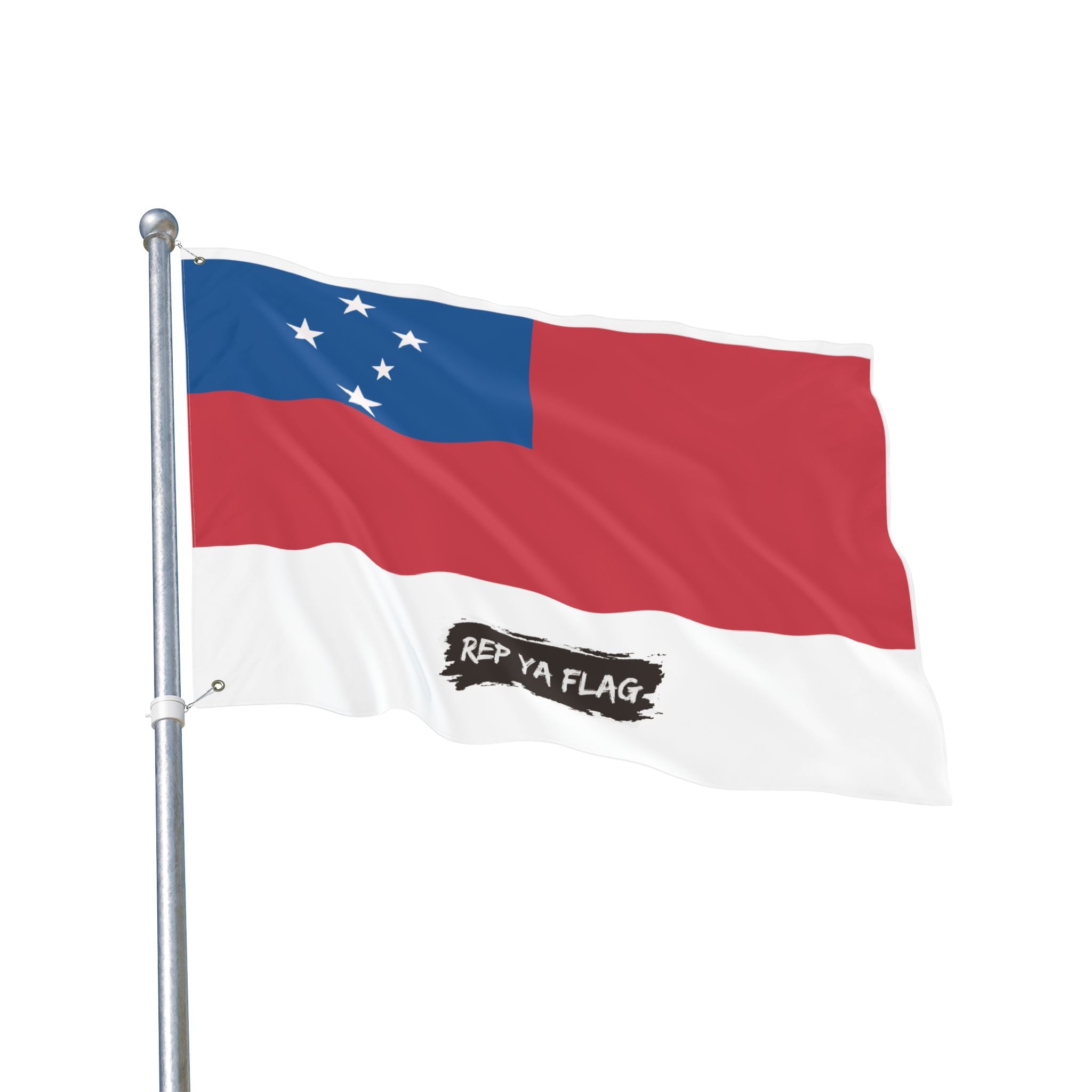 Samoa Flag Garden Banner | Double Sided Outdoor Flag | Rep Ya Flag