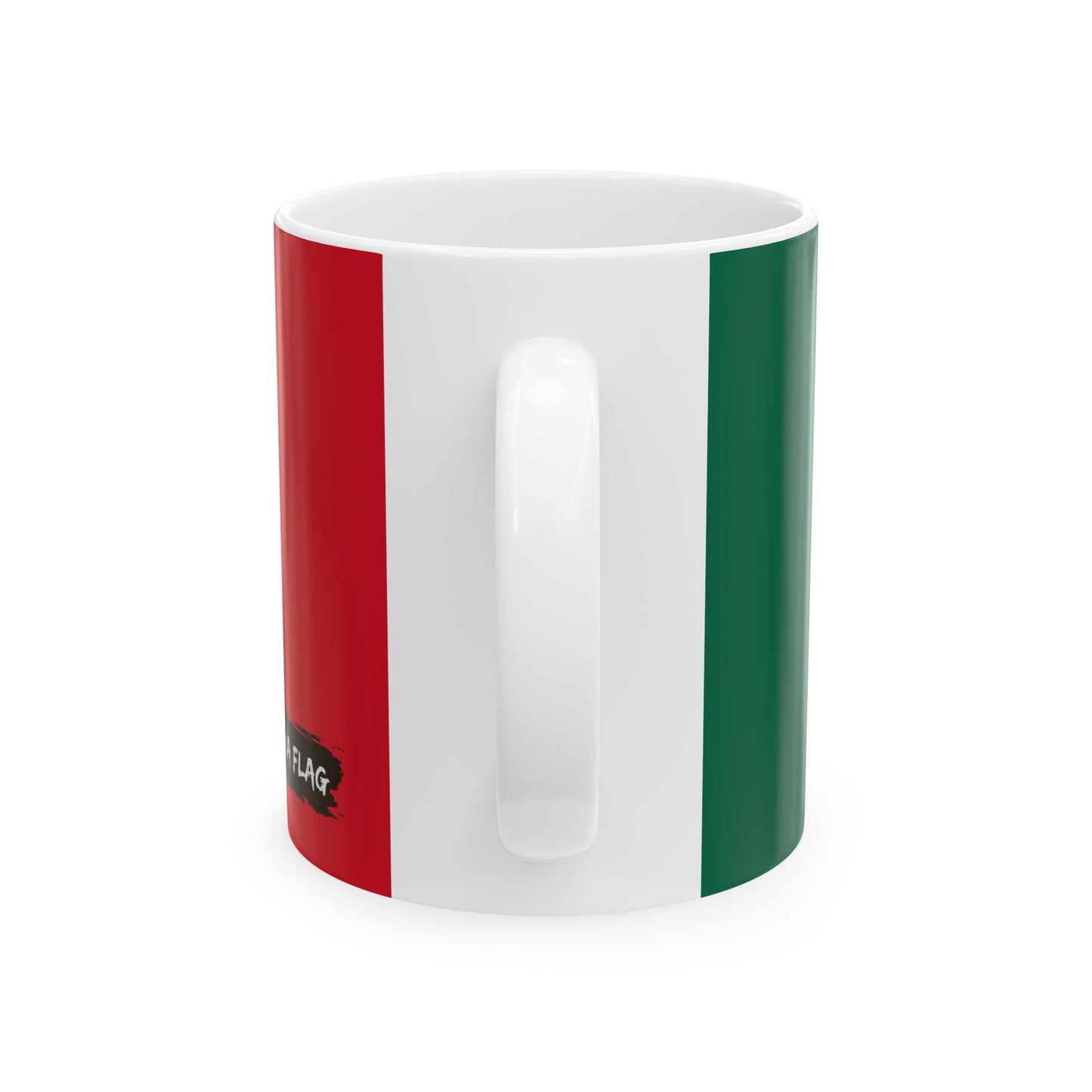 Mexico Flag Coffee Tea Mug 11oz 15oz | Rep Ya Flag Ceramic Mug
