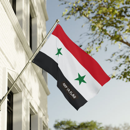Syria Flag Garden Banner | Double-Sided Outdoor Flag | Rep Ya Flag
