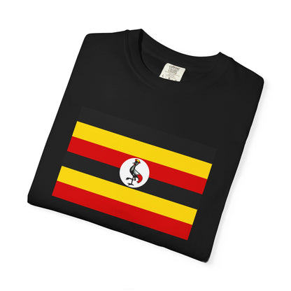Uganda Flag T Shirt | Ugandan Heritage Shirt S–4XL | Rep Ya Flag