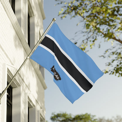 Botswana Flag Garden Banner | Double Sided Outdoor Flag | Rep Ya Flag