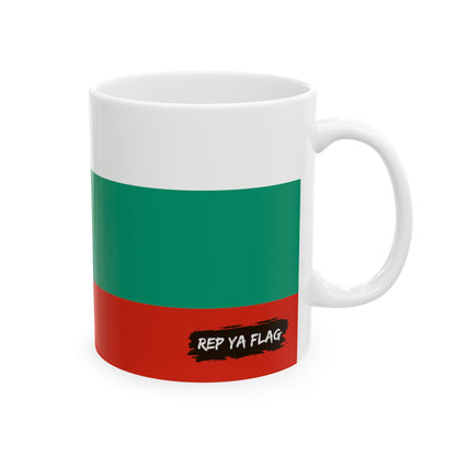 Bulgaria Flag Coffee Tea Mug 11oz 15oz | Rep Ya Flag Ceramic Mug