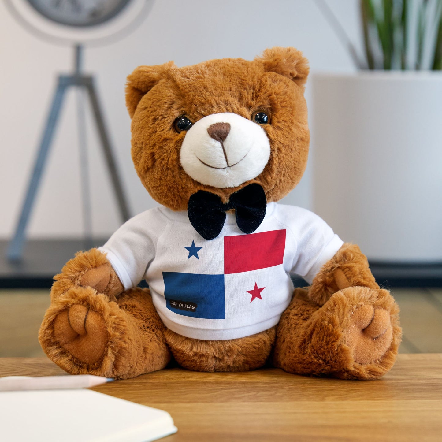 Panama Flag Teddy Bear | Panama Plush Gift | Panamanian Heritage Bear | Cultural Keepsake | Baby Gift Stuffed Animal