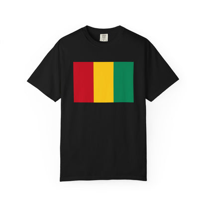 Guinea Flag T Shirt | Guinean Heritage Shirt S–4XL | Rep Ya Flag