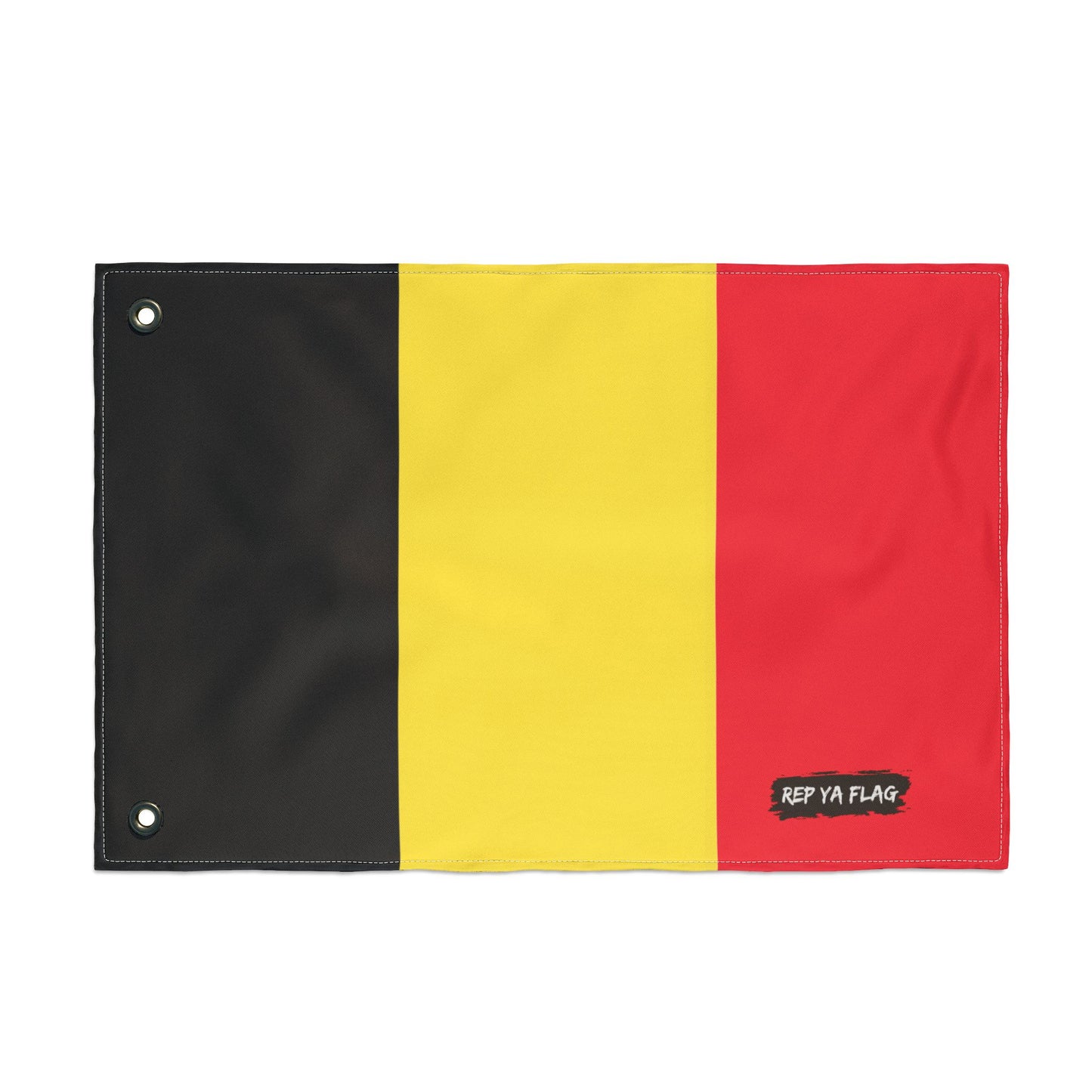 Belgium Flag Garden Banner | Double Sided Outdoor Flag | Rep Ya Flag