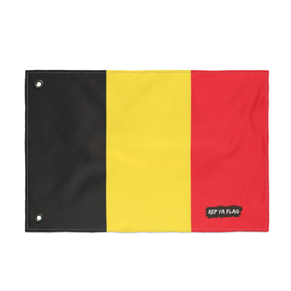 Belgium Flag Garden Banner | Double Sided Outdoor Flag | Rep Ya Flag