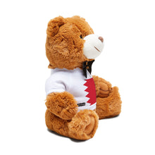 Bahrain Flag Teddy Bear | Bahraini Heritage Plush Gift | Rep Ya Flag
