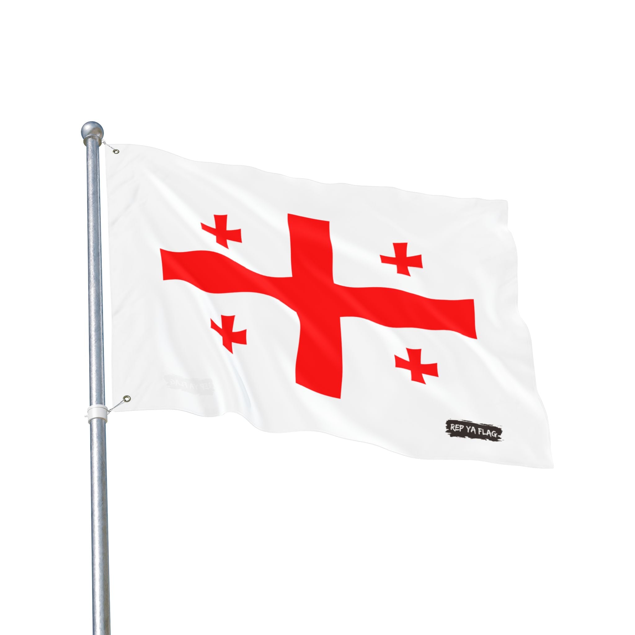 Georgia Flag Garden Banner | Double Sided Outdoor Flag | Rep Ya Flag