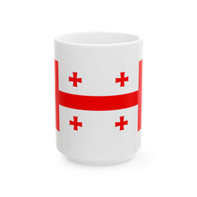 Georgia Flag Coffee Tea Mug 11oz 15oz | Rep Ya Flag Ceramic Mug