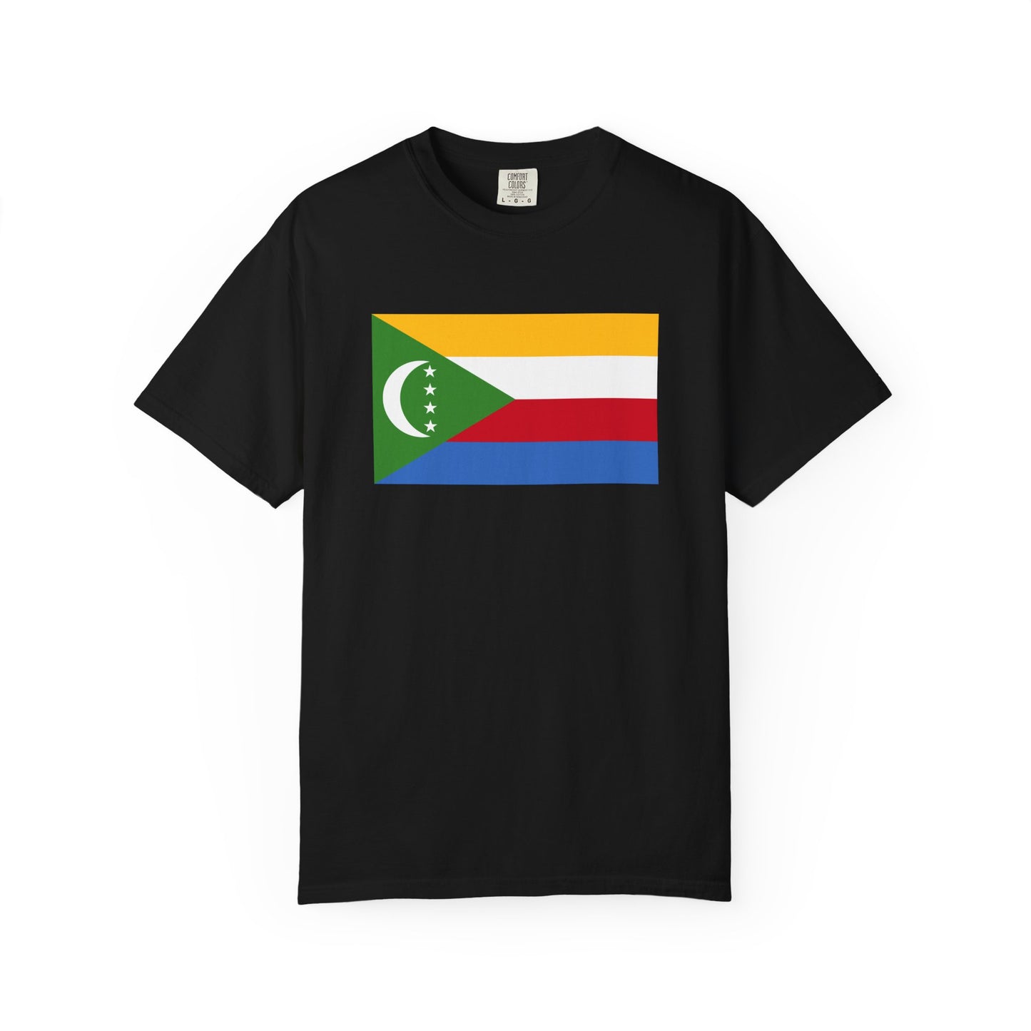 Comoros Flag T Shirt | Comorian Heritage Shirt S-4XL | Rep Ya Flag