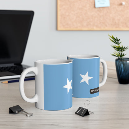 Micronesia Flag Coffee Tea Mug 11oz 15oz | Rep Ya Flag Ceramic Mug