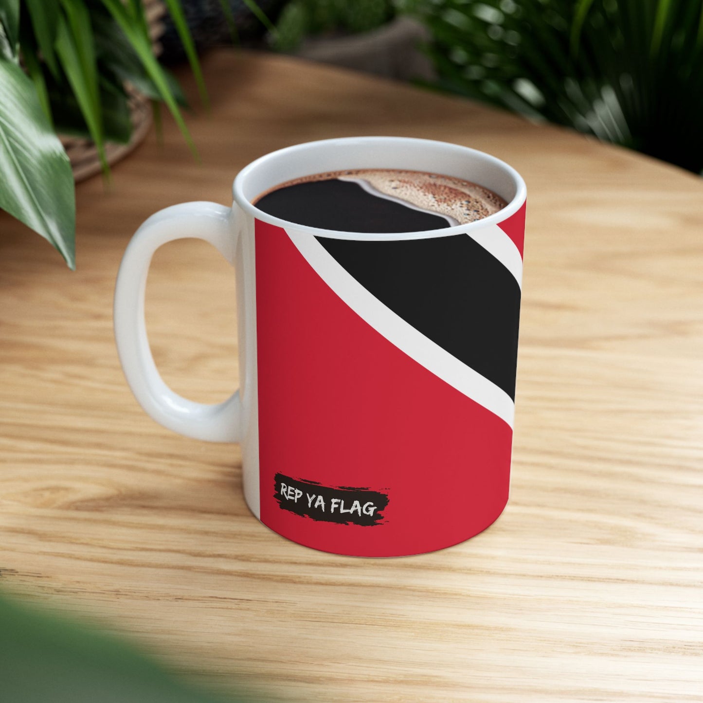 Trinidad and Tobago Flag Coffee Tea Mug 11oz 15oz | Rep Ya Flag Ceramic Mug