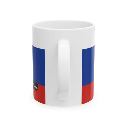 Russia Flag Coffee Tea Mug 11oz 15oz | Rep Ya Flag Ceramic Mug