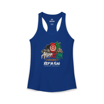 Afghanistan Women’s Racerback Tank – Lightweight Pride