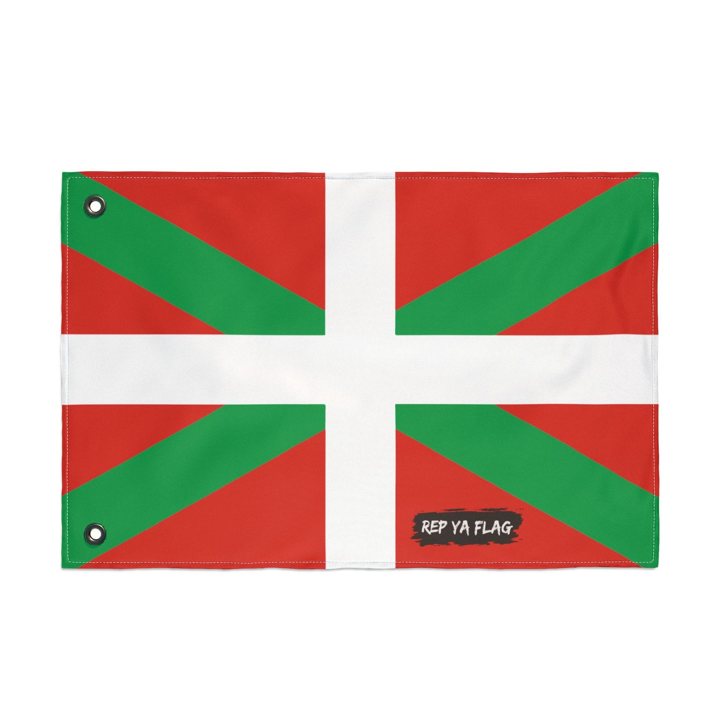 Basque Flag Garden Banner | Double-Sided Outdoor Flag | Rep Ya Flag
