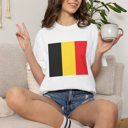 Belgium Flag T Shirt | Belgian Heritage Shirt S-4XL | Rep Ya Flag
