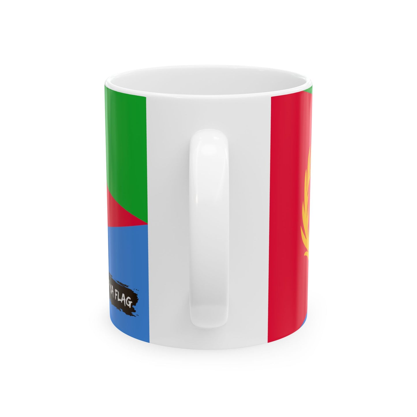 Eritrea Flag Coffee Tea Mug 11oz 15oz | Rep Ya Flag Ceramic Mug