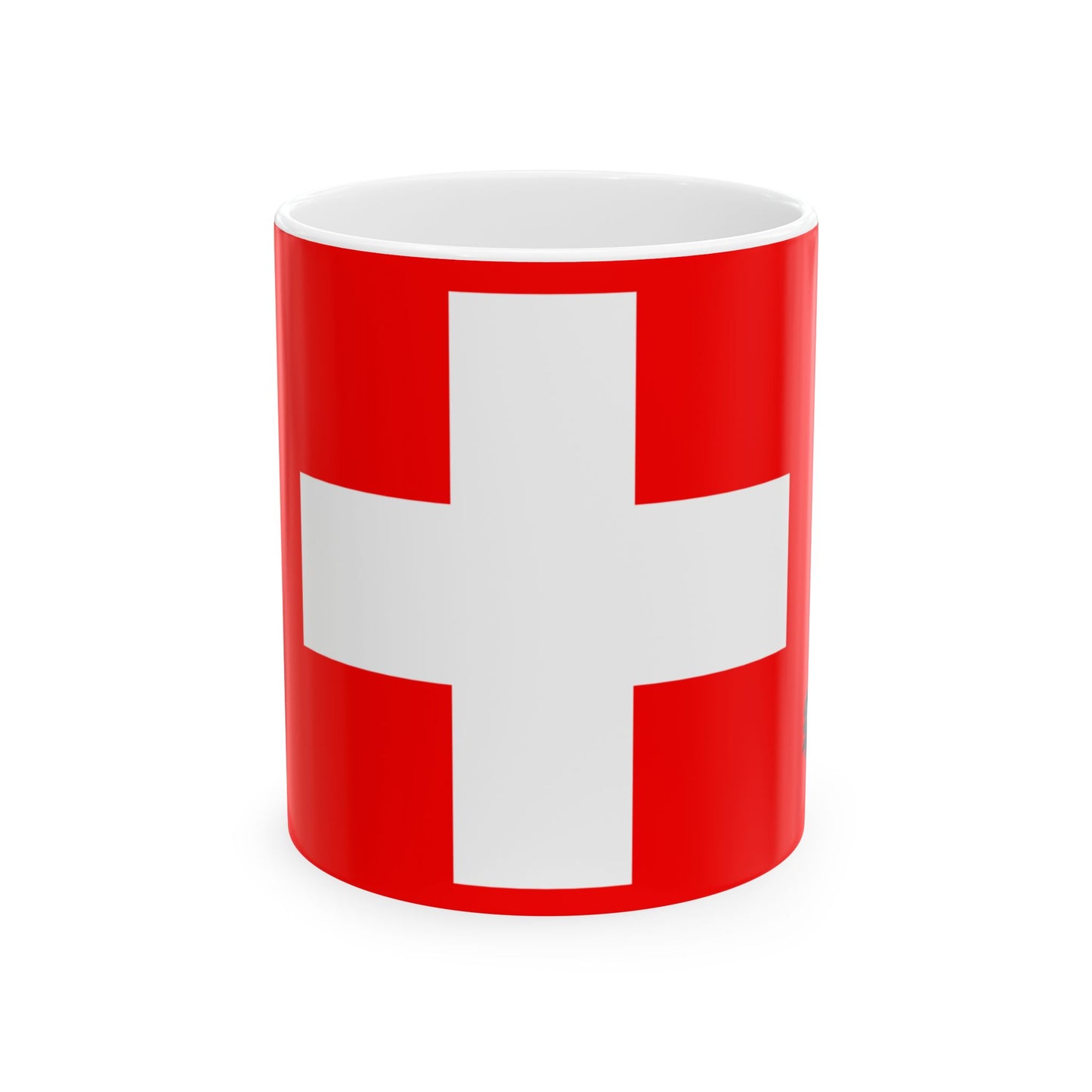Switzerland Flag Coffee Tea Mug 11oz 15oz | Rep Ya Flag Ceramic Mug