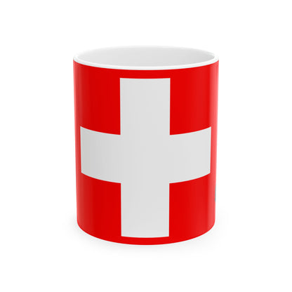 Switzerland Flag Coffee Tea Mug 11oz 15oz | Rep Ya Flag Ceramic Mug