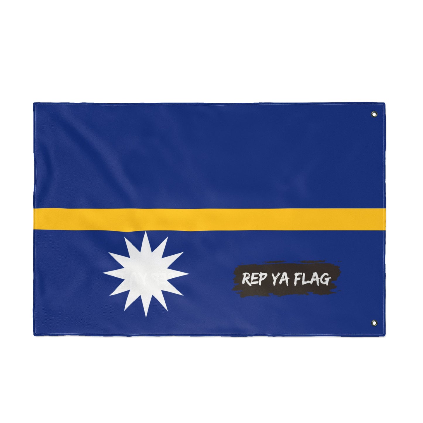 Nauru Flag Garden Banner | Double Sided Outdoor Flag | Rep Ya Flag