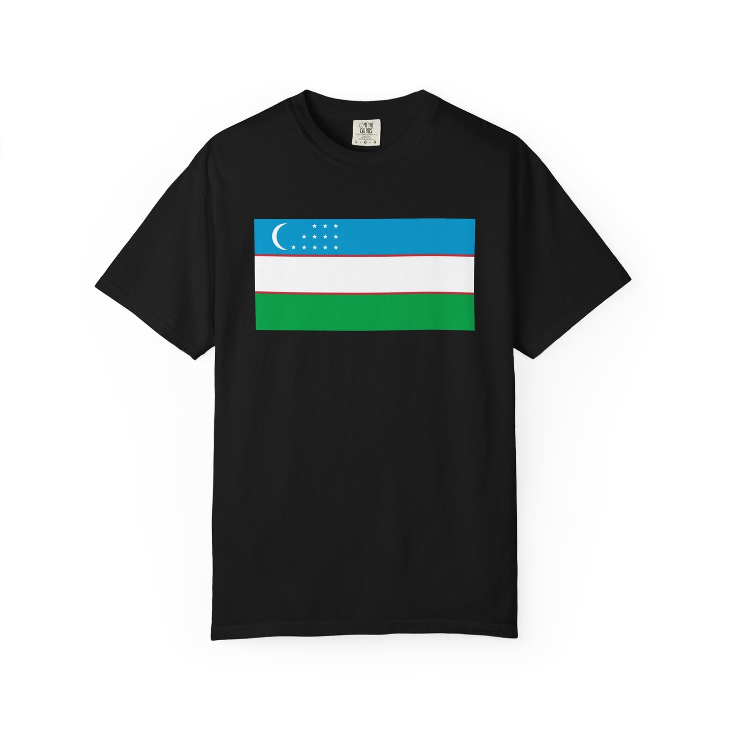 Uzbekistan Flag Tee | Uzbekistan Tshirt | Uzbekistan Pride Shirt | Rep Ya Flag | Heritage Gift | Unisex S-4XL