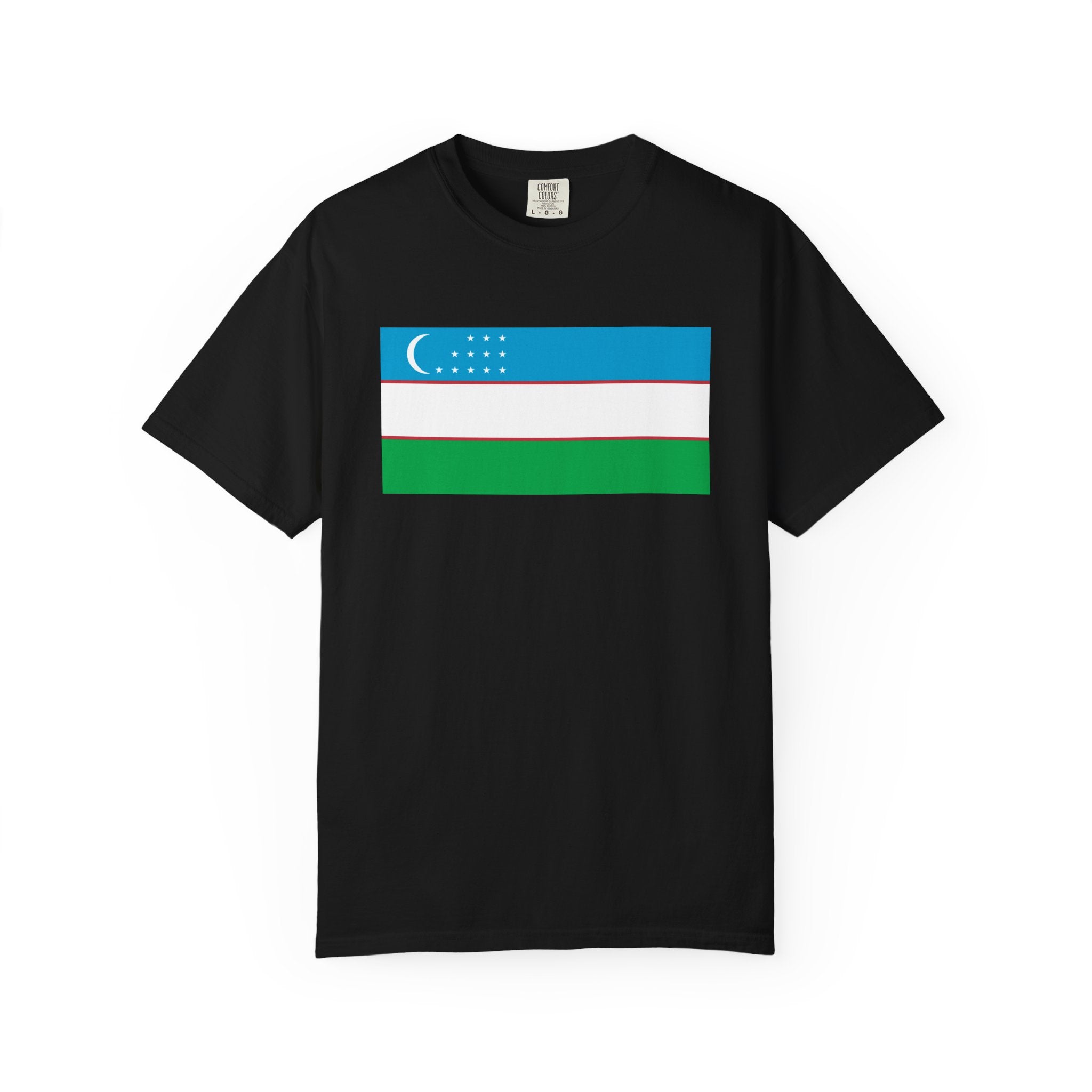 Uzbekistan Flag Tee | Uzbekistan Tshirt | Uzbekistan Pride Shirt | Rep Ya Flag | Heritage Gift | Unisex S-4XL