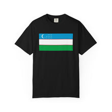 Uzbekistan Flag Tee | Uzbekistan Tshirt | Uzbekistan Pride Shirt | Rep Ya Flag | Heritage Gift | Unisex S-4XL