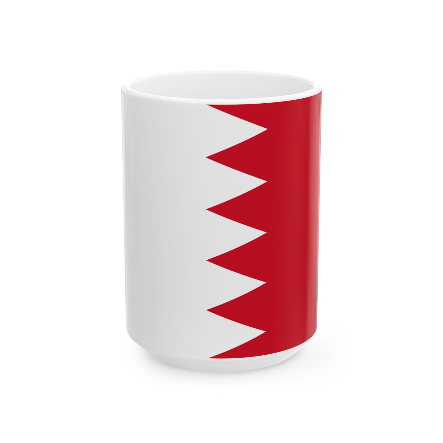 Bahrain Flag Coffee Mug | Bahraini Pride Ceramic Tea Mug 11oz & 15oz | Rep Ya Flag