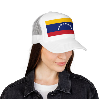 Venezuela Flag Foam Trucker Hat | Rep Ya Flag design
