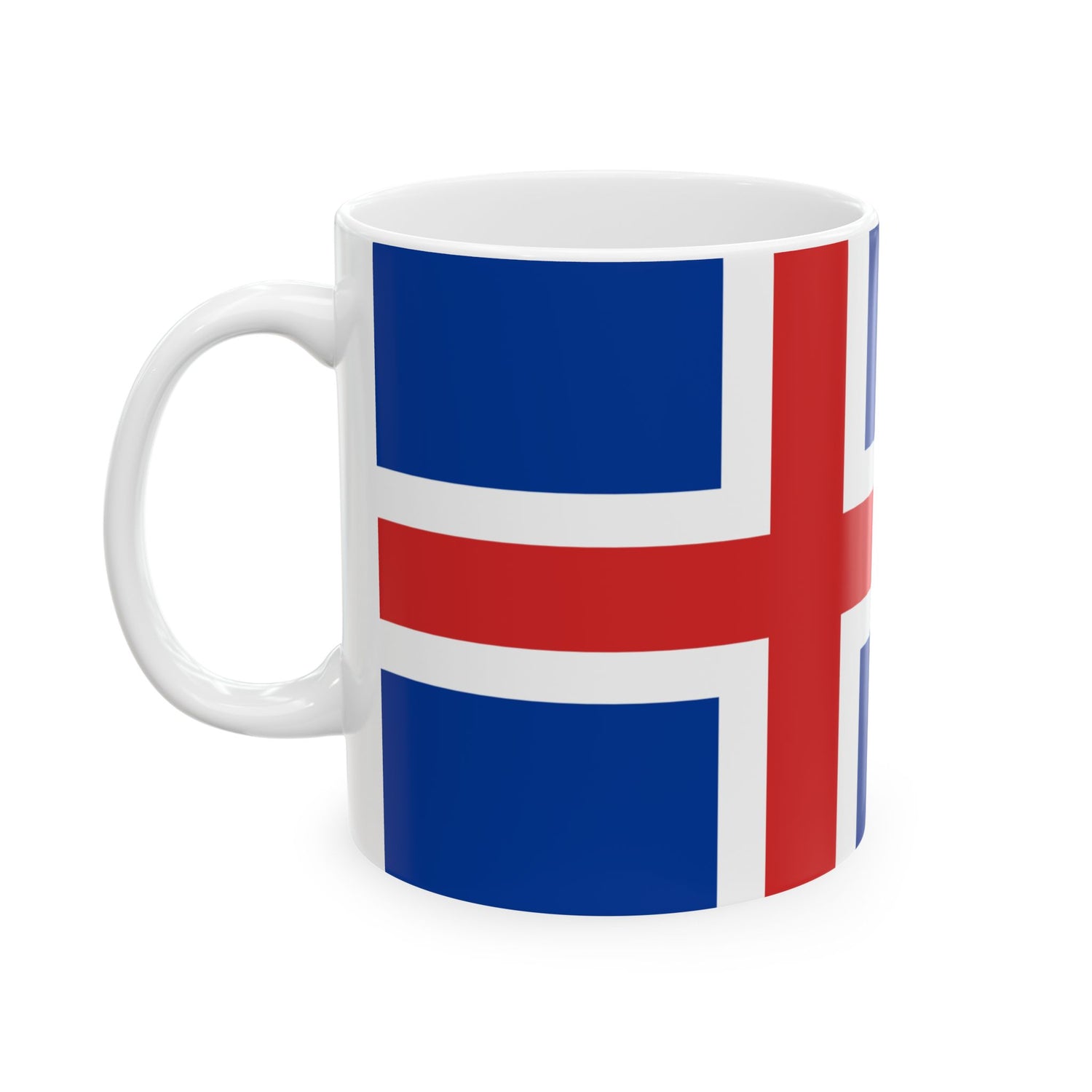 Iceland Flag Coffee Tea Mug 11oz 15oz | Rep Ya Flag Ceramic Mug