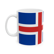 Iceland Flag Coffee Tea Mug 11oz 15oz | Rep Ya Flag Ceramic Mug