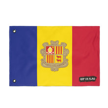 Andorra Flag Garden Banner | Double Sided Outdoor Flag | Rep Ya Flag