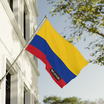 Colombia Flag Garden Banner | Double Sided Outdoor Flag | Rep Ya Flag