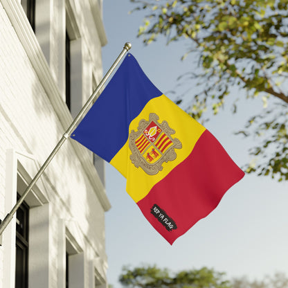 Andorra Flag Garden Banner | Double Sided Outdoor Flag | Rep Ya Flag