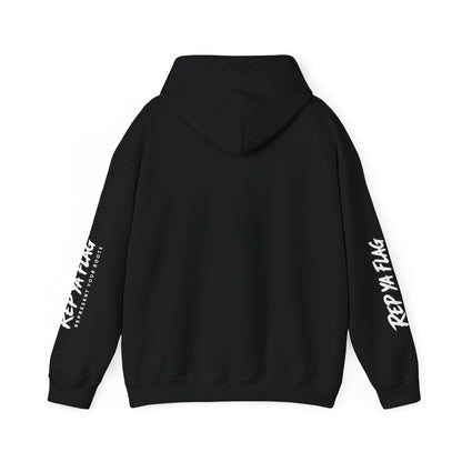 Afghanistan Flag Rose Hoodie — Vintage Afghan Pride Pullover