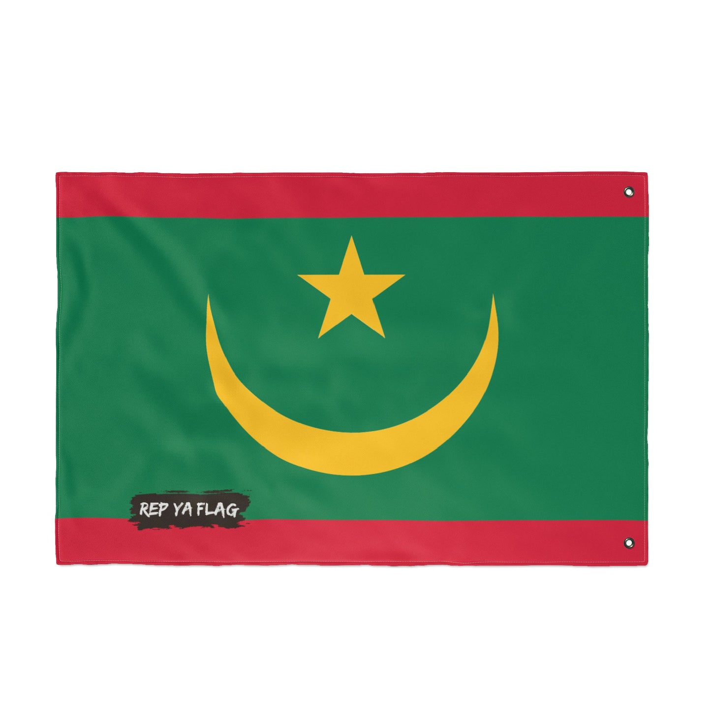 Mauritania Flag Garden Banner | Double Sided Outdoor Flag | Rep Ya Flag