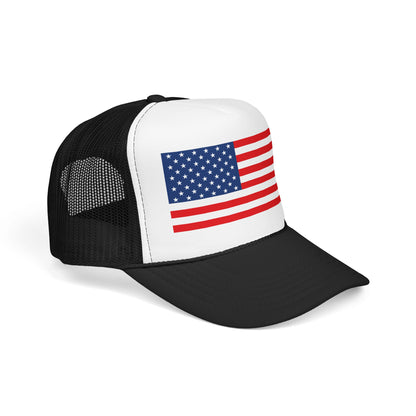 United States of America USA Flag Foam Trucker Hat | Rep Ya Flag design