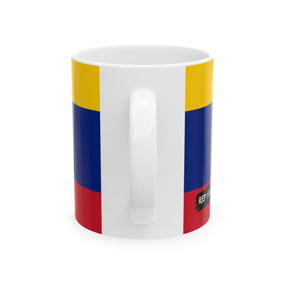 Venezuela Flag Coffee Tea Mug 11oz 15oz | Rep Ya Flag Ceramic Mug