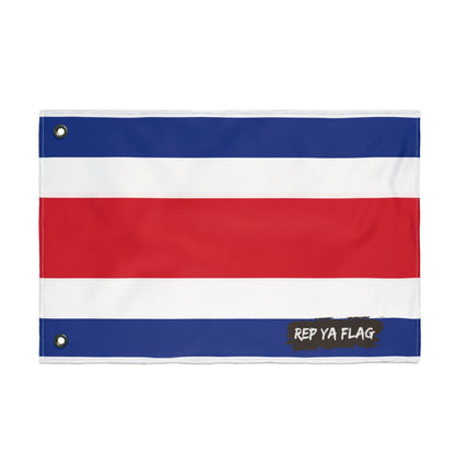 Costa Rica Flag Garden Banner | Double Sided Outdoor Flag | Rep Ya Flag