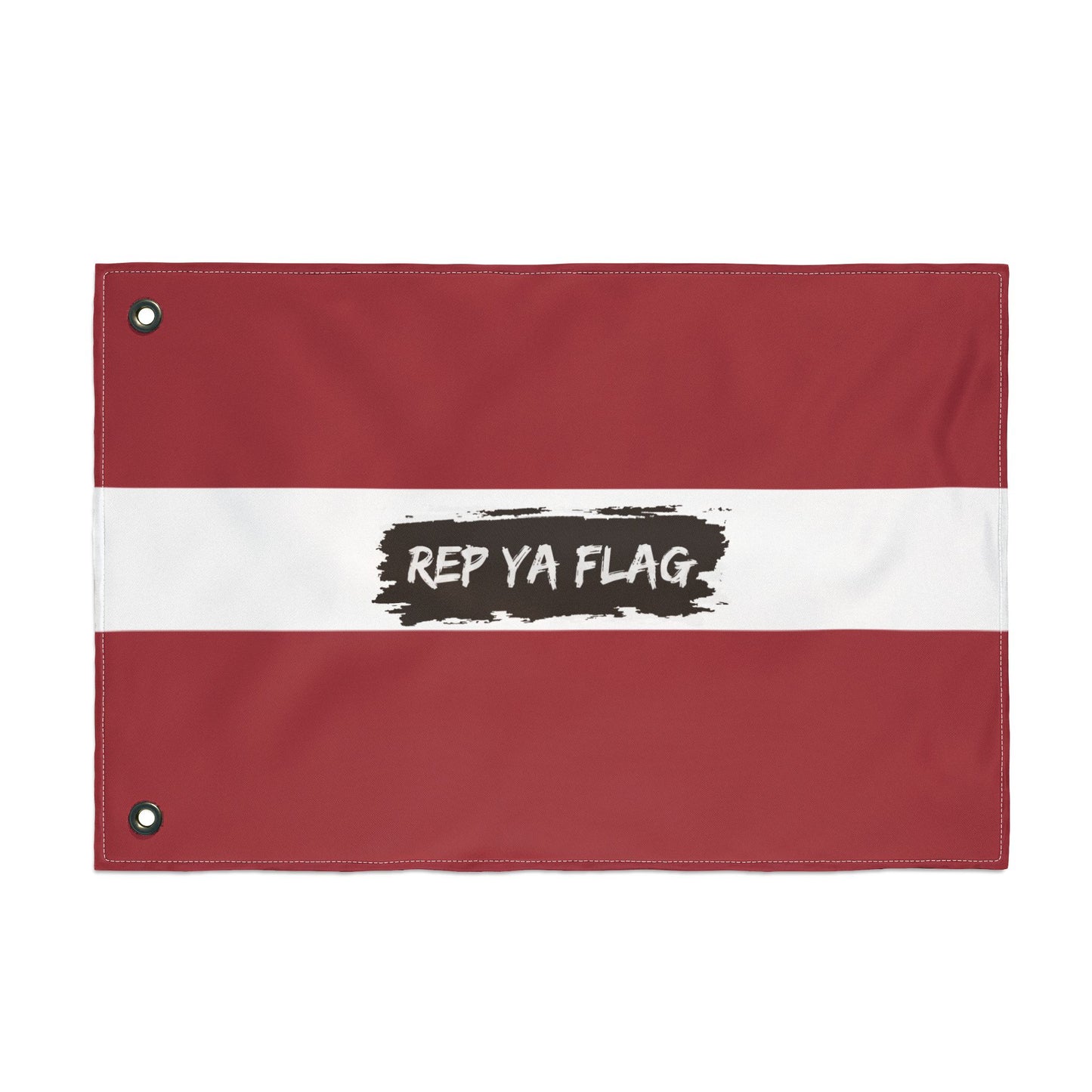 Latvia Flag Garden Banner | Double Sided Outdoor Flag | Rep Ya Flag